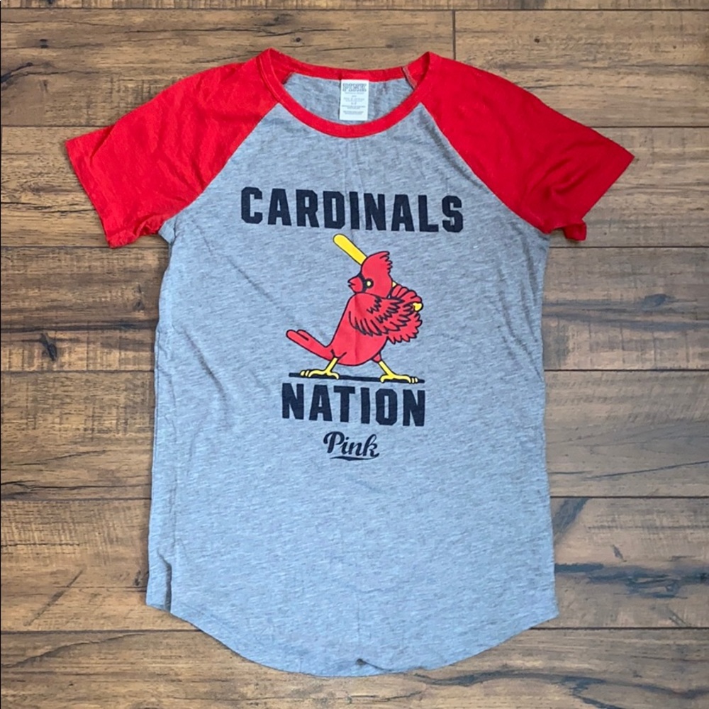 Women’s Cardinals Nation Pink short sleeve shirt